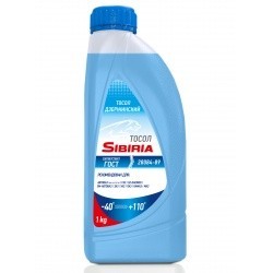 SIBIRIA антифриз -40 синий 1кг (уп. 12)